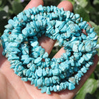 400pcs Turquoise Irregular Chip Stone Beads 5-8mm Pre-drilled Loose Beads - Image 7