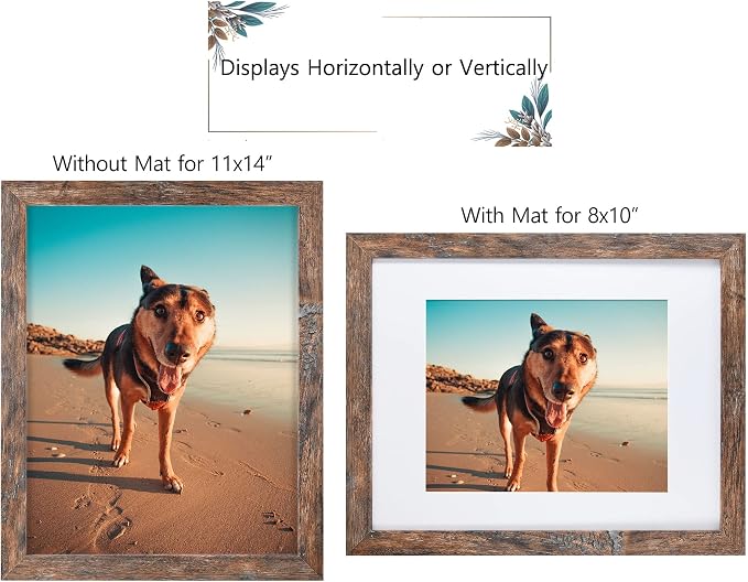 Califortree Rustic Brown 11x14 Picture Frame - Image 3