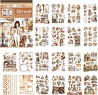 A5 Size Journaling Stickers -200 Pre-Cut Washi Stickers - Image 3