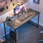 Huuger Computer Desk, 48 Inch Office Desk, Gaming Desk - Image 4