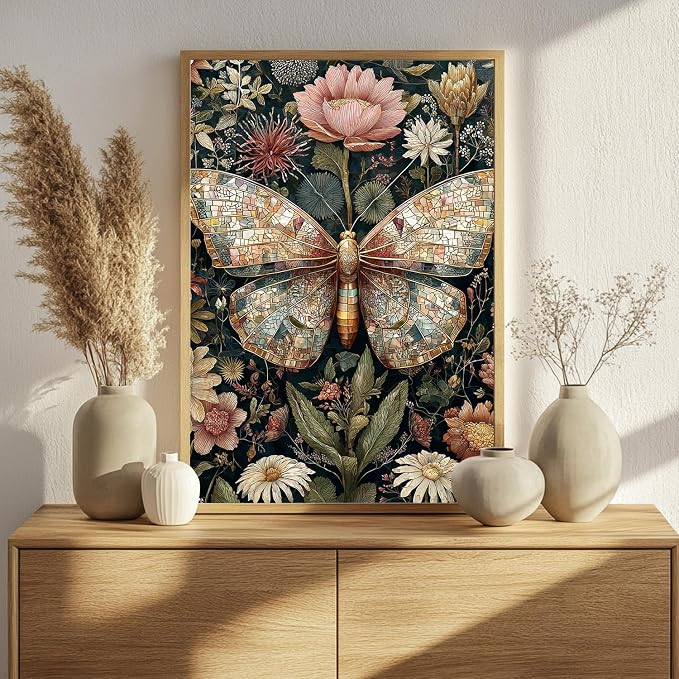 Paint by Numbers for Adult, Butterfly Paint by Numbers Kit for Adults Beginners - Image 2