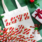 WILLBOND 52 Pcs Christmas Alphabet Patches 2.2 Inch Self Adhesive Letter - Image 2
