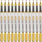 Metallic Acrylic Paint Markers, Fabric Paint, DIY Crafts by YWPXSN