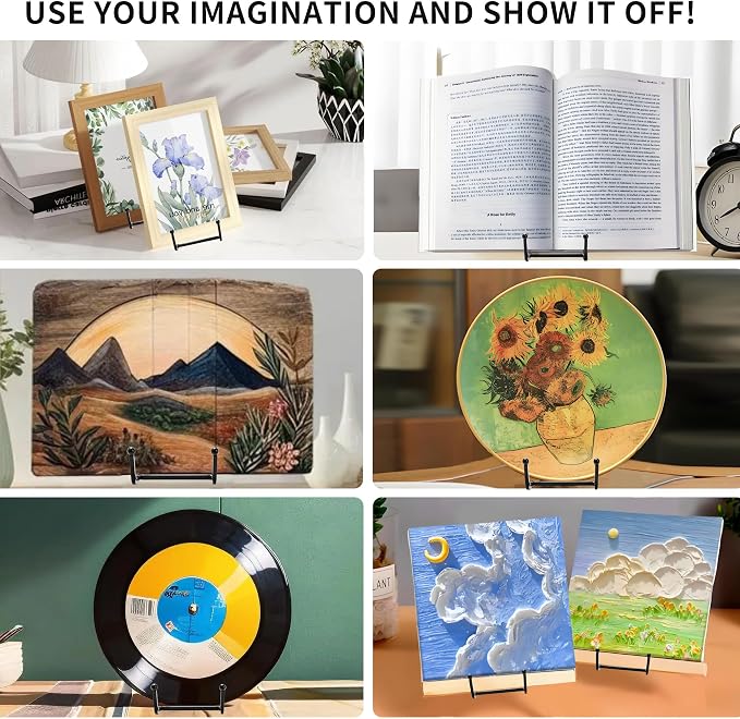 Birity 32 pcs 4.5in Plate Stands - Image 3