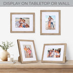 Sheffield Home 4 Piece Gallery Wall Frame Set, 8x10 Inch, Light Natural - Image 5