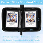Mini Trading Card Binder Album, 1 Pocket Card Binder - Image 3