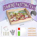 EWJRNSF Diamond Art Kits for Adults Wooden Serving Trays - Image 2