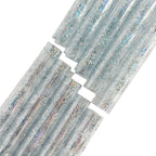Transparent Waterproof PVC Vinyl 10 Pcs 8.3 x 11.8 inches Iridescent Shine - Image 3