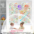 Bloss Butterfly Stain Glass Window Film - Image 6