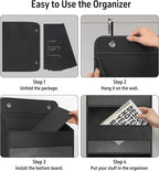 TYMENSH Black Over Door Organizer - Image 4