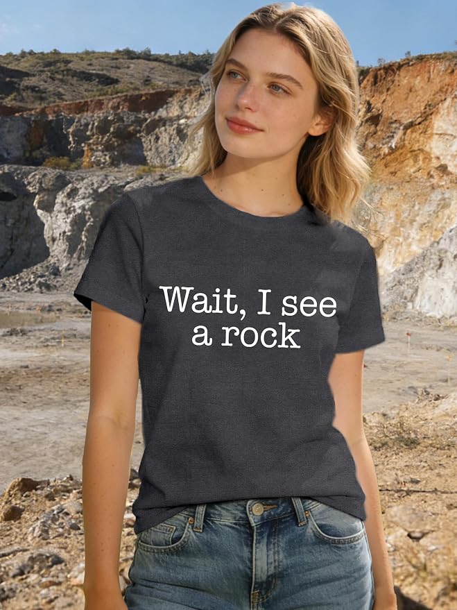 Rock Collecting Shirts for Women Rock Hounding T-Shirts Stone Collectors Lovers - Image 4