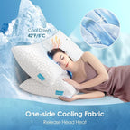 Cooling Bed Pillows for Sleeping 1 Pack Shredded Memory Foam Pillows Adjustable - Image 3