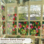 funlife Original Hand-Drawn Faux Stained Glass Window Film, Double-Sided Static - Image 4