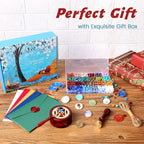 Comealltime Wax Seal Kit with Gift Box, Sealing Wax Warmer, Metallic Pen - Image 5