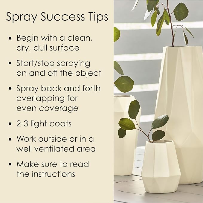 Krylon Fusion All-In-One Gloss Spray Paint & Primer, Dover White - Image 6