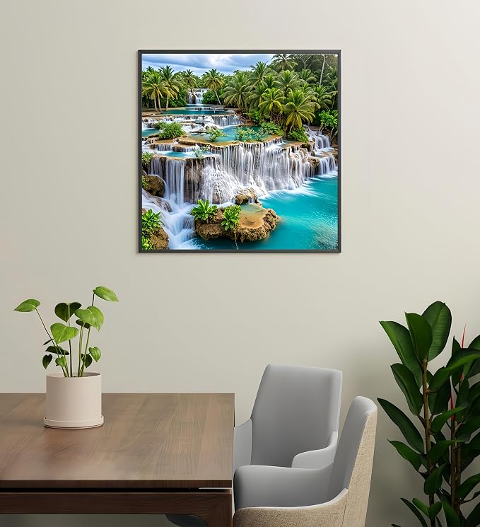 GXGLLPZBY Diamond Art Kits for Beginners, Dream Waterfall Scenery Diamond - Image 2