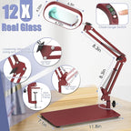 Drdefi 12X Square Magnifying Glass - Image 6