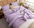 ROSGONIA King Size Comforter Set Lavender, Soft Bedding Lightweight Bedspread by ROSGONIA