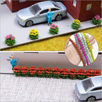 Woohome 12 PCS Flower Cluster Model, Static Grass Model Grass Tufts Set - Image 8