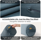 Body Pillow for Adults, Long Round Pillow, Big Cylindrical Pillow, Large Full - Image 5