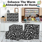 Qyeahkj Composition Bulletin Board Paper Roll Black Dot Bulletin Board - Image 6