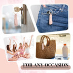 Wavyknot 50 Pcs PU Leather Keychain Blanks Bulk Laser Engraving Blanks Keychain - Image 5