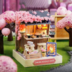 CUTEROOM DIY Doll House Miniature Furniture Wooden House Kit - Image 3
