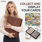 Card Binder 16 Pocket, Premium 1024 Double Sided Pocket Collection Binder - Image 7