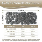 Quibbay 45 LB Mexican Beach Pebbles - Image 6
