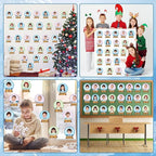 60pcs Winter Theme DIY Cutouts Snow Globe Bulletin Board Decoration Set - Image 7