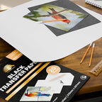 MyArtscape Graphite Transfer Paper, 20 Black Sheets - Image 2