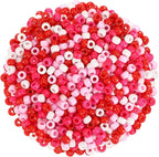 UPINS 1200Pcs Valentine's Day Pony Beads by UPINS