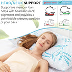 2 Pack Standard Size Rayon Derived from Bamboo Pillow - Image 2