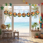 Renbuzhu 48PCS Summer Crafts: Paper Tropical Palm Tree Suncatchers DIY Kits - Image 3