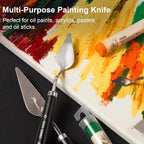PHOENIX Flexible Palette Knife Set - Image 8