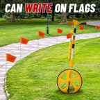 Zozen Measuring Wheel Digital Display, 20 Marking Flag&Holder, Foldable | - Image 7