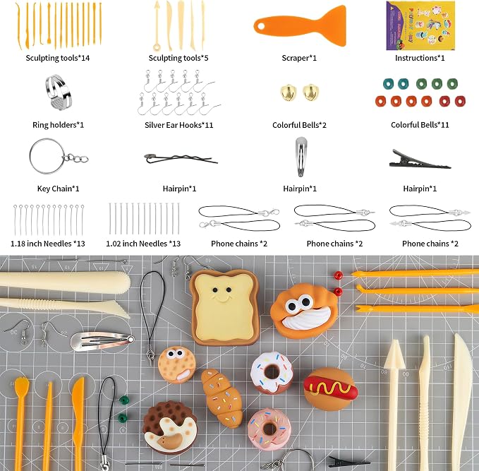 Aestd-ST Polymer Clay 92 Colors, Oven Bake Modeling Clay - Image 3