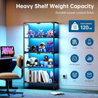 PEUKC 65" Glass Display Cabinet - Image 3