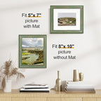 Vittanly 8x10 Picture Frames Set of 2, Ornate Vintage Photo Frame - Image 3