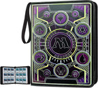 9 Pocket Card Binder, Trading Card Binder Premium 720 Double PU Card Collection by MTGPRO