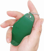 10pcs Blank Hotel Keychains Bulk Vintage Motel Keychain Vinyl HTV printing - Image 4