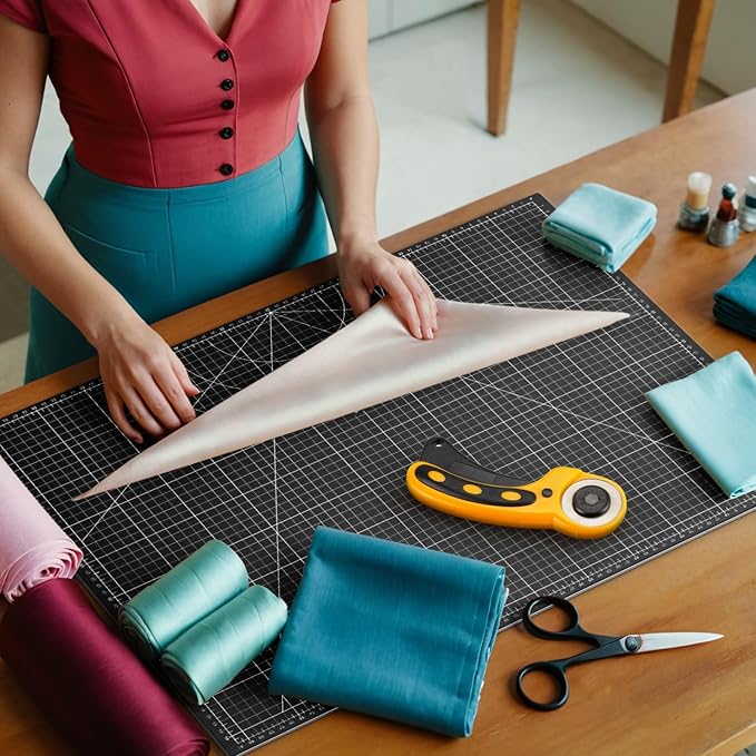 Ecraft Self Healing Cutting Mat:18" x 24" Double Sided 5-Ply Hobby Mat - Image 6