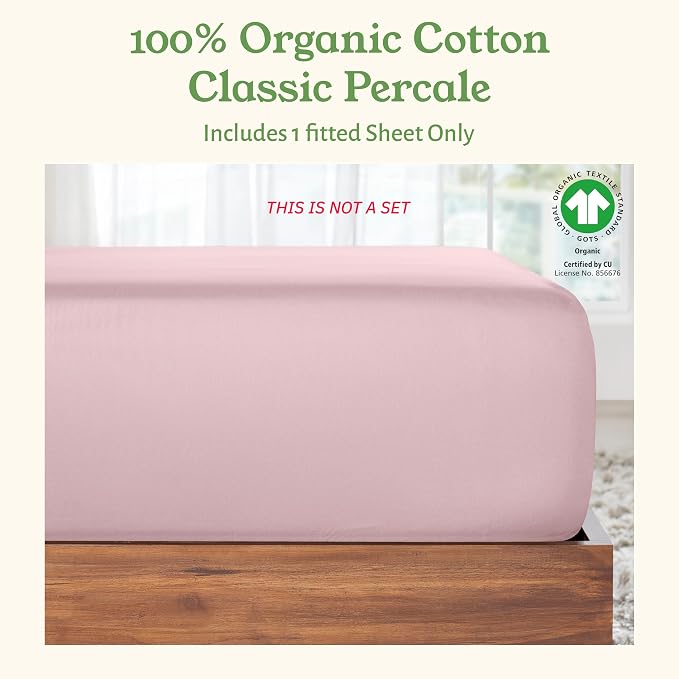 California Design Den King Size Fitted Sheet Only - Image 4