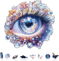 Abyssal Eye Puzzles Adults Gifts Wooden 165 Pieces 11.4 * 10.9in by Jollitot