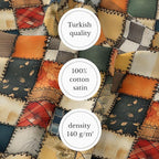 100% Cotton Fabric by the Yard – Turkish Quality Quilting & Sewing Fabric - Image 4