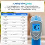 Etekcity Infrared Thermometer Upgrade 774, Heat Temperature Temp Gun - Image 8