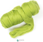Colored Natural Wool roving, 8 OZ. Best Wool - Image 2