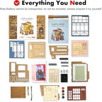ROBOTIME DIY Dollhouse Kit Mini House - Image 9