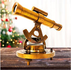 Brass Alidade Decorative Telescope 4" - Image 5