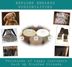 BlesSew Sewing Thread in Brown Color Tones - Image 5